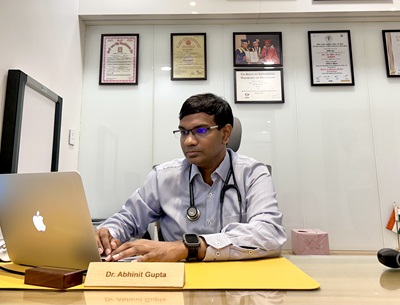 Best Cardiologist and Heart Disease Specialist of Kanpur Dr. Abhinit Gupta